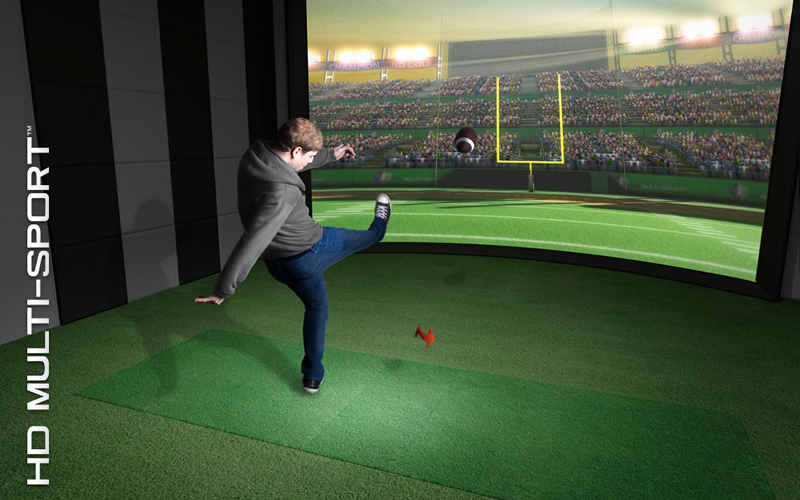 Football - The Links Golf, Track performance in real time with our comprehensive throw analytics with HD Football Simulators today!